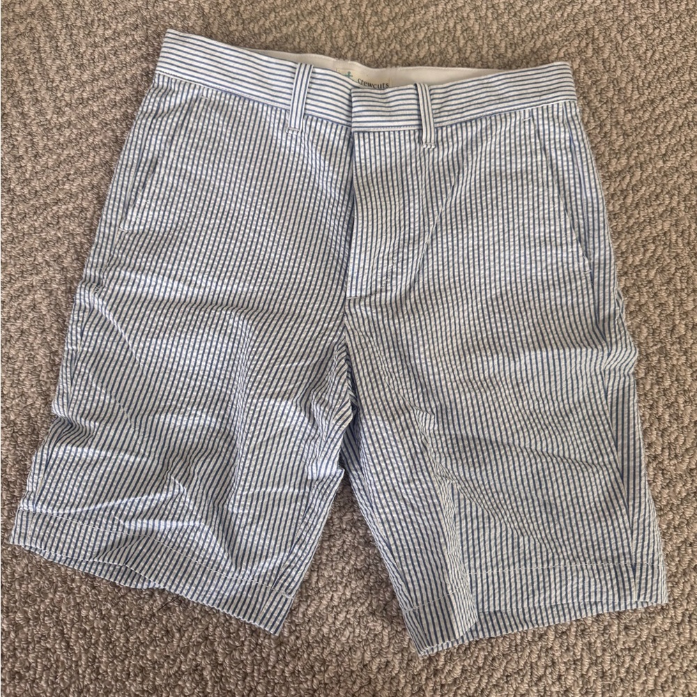 Crewcuts seersucker shorts